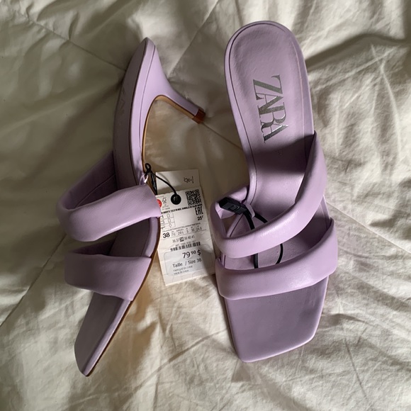 Purple Puffer Cloud Heels - Picture 4 of 6